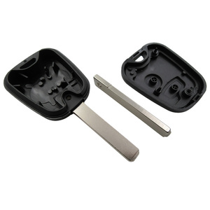 Haute qualité bon prix p-eugeot <span class=keywords><strong>307</strong></span> 2 boutons boîtier porte-clés à distance avec lame VA2 (lame sans rainure) - Product Image 3