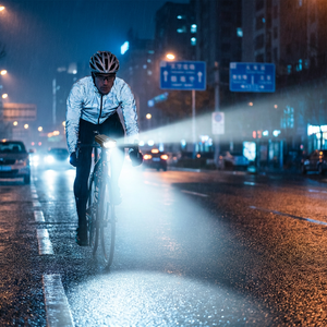 Nueva Luz de <span class=keywords><strong>Bicicleta</strong></span> Recargable Multicolor con <span class=keywords><strong>Alarma</strong></span> Antirrobo, Control Remoto Inalámbrico, Impermeable, 6 Modos, Luz Delantera Inteligente de Advertencia - Product Image 4