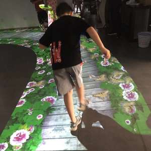 Juego interactivo de proyección de suelo, proyección interactiva de luz de Navidad, pista de baile interactiva para Arcade - Product Image 2