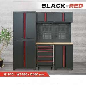 Système d'armoires de rangement modulaires pour garage <span class=keywords><strong>Pro</strong></span> Tools de 4,5 m, série d'atelier OEM/OBM, capacité de charge de 200 kg, garantie de 3 ans - Product Image 3