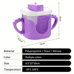 Botella de Agua para Niños Pequeños al por Mayor, Vaso de PP de Grado Alimenticio, Multicolor, Simple y Elegante para Cualquier Ocasión - Product Image 5