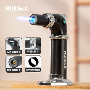 Nurgaz – torche à butane portative, allumage piézoélectrique, pour la cuisine, la pâtisserie et la moxibustion - Product Image 1