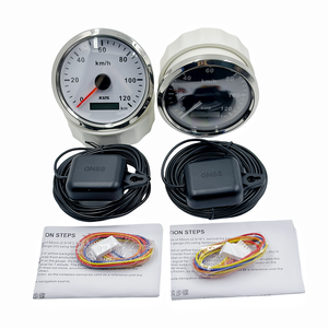 <span class=keywords><strong>Compteur</strong></span> <span class=keywords><strong>de</strong></span> <span class=keywords><strong>vitesse</strong></span> GPS GNSS 85 mm 120 km/h pour voiture, bateau, camping-car avec odomètre 12V/24V, cadran noir ou blanc en option - Product Image 4