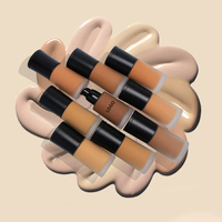 Fond de teint à couverture complète, crème anti-cernes longue durée pour femme, maquillage végétalien, personnalisé, meilleur fond de teint BB