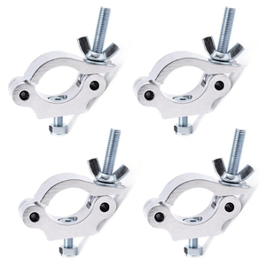 Abrazadera de Gancho para Truss de Alta Resistencia, Abrazaderas de Aluminio para Truss de Iluminación para DJ, Proyectores y Luces <span class=keywords><strong>Par</strong></span> - Product Image 1