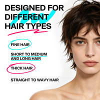 Argile coiffante mate pour cheveux OEM/ODM, marque privée, forte tenue, cire coiffante pour femmes