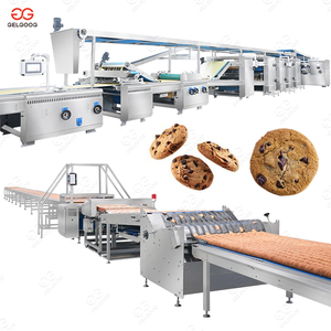 Thổ Nhĩ Kỳ Giá Đầy Đủ Tự Động Điện Quay Mềm Bánh Quy Bánh Sandwich <span class=keywords><strong>Cookie</strong></span> Sản Xuất Hoàn Chỉnh Bánh Quy Dây Chuyền Sản Xuất 1in 18 - Product Image 2