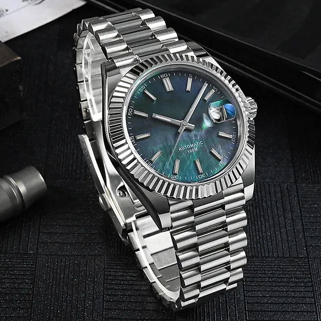 High End Classic Luxury Luminous Waterproof Customized Case automatic mechanical watches for men