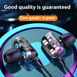 Écouteurs filaires intra-auriculaires à double dynamique avec connecteur Type-C, <span class=keywords><strong>son</strong></span> HiFi quadri-pilotes avancé pour la plupart des téléphones mobiles - Product Image 5