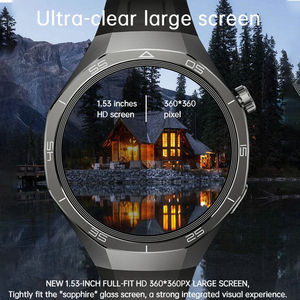 2024 Nieuwe Originele SK40 Smartwatch voor Heren, Hoge Kwaliteit Horloge met 3 Bandjes, 1.53 HD Scherm, NFC, BT Oproepen, Waterdicht Smartwatch - Product Image 6