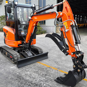 Mini Escavatore da 3 Tonnellate con Motore Kubota Euro 5 EPA, Spedizione Gratuita, Escavatore Cingolato per Uso Agricolo, Mini Escavatore da 1-2 Tonnellate per Uso Domestico - Product Image 2