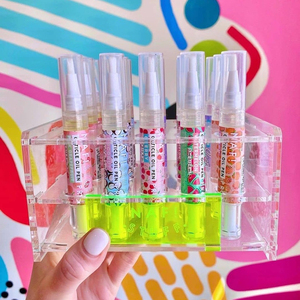 Tùy chỉnh bán lẻ Countertop hiển thị đứng <span class=keywords><strong>Acrylic</strong></span> lớp biểu bì dầu bán lẻ <span class=keywords><strong>Rack</strong></span> hiển thị/Sơn móng tay sơn tổ chức hiển thị giá - Product Image 4