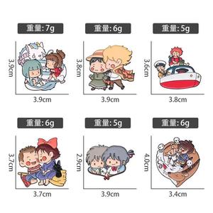 Usine en gros mignon dessin animé doux émail broches broche en métal <span class=keywords><strong>Ghibli</strong></span> Anime Collection pour noël fête nationale Halloween coulée - Product Image 5