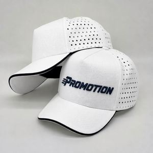 Gorra Trucker Personalizada al por Mayor con Logotipo Promocional, Gorra de Béisbol Estructurada de 5 Paneles con Ventilación Cortada con Láser, Gorra Deportiva para Exteriores - Product Image 2