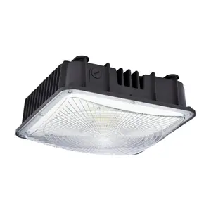 China Supplier ETL cETL Led Light surface mount Canopy Light Fixture For Gas Station Parking Garage