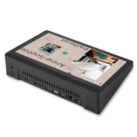 Mini Pc reclinada de 10,1 pulgadas, servidor de doble hábitat, núcleo para juegos, educación, belleza médica, táctil, Horizontal, Vertical, USB de doble uso