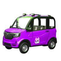 Nouvelle Voiture Électrique Miniature 2026 à Quatre Roues, Deux Portes, Quatre Places, 1000W, avec Batterie au Plomb ou au Lithium 60V