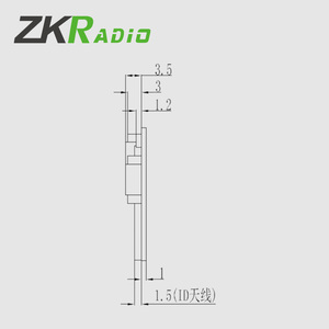 USB + TTL Giao Diện Kép <span class=keywords><strong>RFID</strong></span> nhúng 125Khz Mô-đun đầu đọc hỗ trợ em biển EM4100/4102/4200/4305/4450/tk4100 thẻ & keyfob - Product Image 6