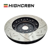 HIGHCRBN 380*30mm disque de frein 2 pièces disque de frein avant flottant pour BMW M2 F87/M3 F82/M4 F82 OE #34112284809;34112284810