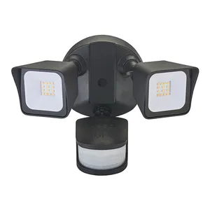 Sensor de luz noturna inteligente residencial, 24w, moderna, luz de movimento de segurança, para áreas externas, garagem