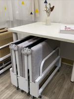Lit simple pliable temporaire pour la pause déjeuner, lit d'hôpital, vente chaude, gain de place à la maison, lit double