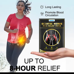 Patch de soins de santé à base de plantes tendance 2025 pour soulager la douleur du nerf sciatique Nouveaux patchs corporels A1024 - Product Image 4