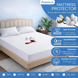 Surmatelas de luxe en fibres alternatives au duvet, 100 % microfibre polyester, pour hôtel, surmatelas en mousse - Product Image 2