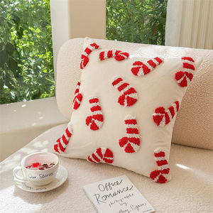Funda <span class=keywords><strong>de</strong></span> Almohada <span class=keywords><strong>de</strong></span> Alta Calidad para <span class=keywords><strong>Navidad</strong></span> con Bordado Tufted <span class=keywords><strong>de</strong></span> Papá Noel, Funda <span class=keywords><strong>de</strong></span> Cojín Tejida con Textura <span class=keywords><strong>de</strong></span> Bucle y Diseño <span class=keywords><strong>de</strong></span> Huevo para el Hogar - Product Image 6