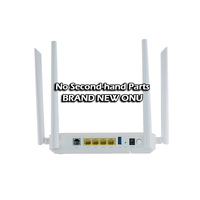 100% Baru XPON ONU GP4486 4GE+POTS Dual Band 2.4&5.8G 1200M FTTH GPON Fiber Modem Router 20km Dual Antena