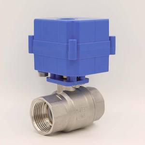 Vanne à bille électrique miniature en cuivre, couple élevé, DN25, acier inoxydable 304, actionneur pneumatique 24V/220V, bidirectionnel pour l'eau, OEM - Product Image 4