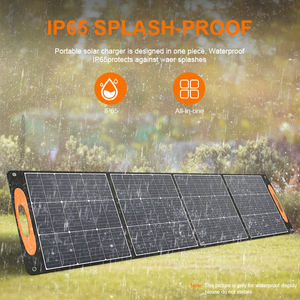 משלוח מהיר 200w פוטו-וולטאי פאנל סולארי נייד פאנל סולארי חיצוני לוח מתקפל עבור תחנת כוח - Product Image 6