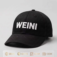 Cappellino da Baseball in Velluto di Cotone Personalizzabile all'Ingrosso, Unisex, Impermeabile, con Logo Ricamato e Motivo a Foglie