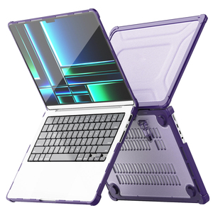 Beschermhoes voor lichtgewicht standaard voor 14 inch bumper transparante hoes voor <span class=keywords><strong>Macbook</strong></span> Pro 14 M1 M2 2023 A2442 A2779 - Product Image 1