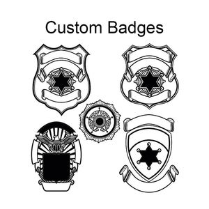 Cina con logo personalizzato in metallo con spilla in morbido smalto duro - Product Image 3