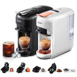 CAFELFFE MK-606 Machine à café expresso semi-automatique 5-en-1, pression de pompe 20 bars, prépare des boissons chaudes/froides, réservoir d'eau de 0,6 L, K-Cup/NES - Product Image 3