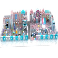 Service OEM : Château de jeu intérieur souple, taille personnalisée, structure de jeu intérieure en aluminium de haute qualité, en promotion