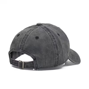 Gorra de Béisbol de Color Sólido 100% Algodón con Logotipo Personalizado, Gorra de Diseñador de Moda para Verano, Ajustable, al por Mayor - Product Image 2
