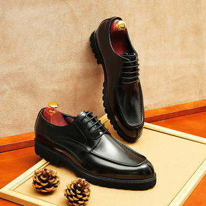 Chaussures plates décontractées et habillées pour hommes en cuir véritable respirant, légères, à enfiler, avec semelle extérieure en caoutchouc antidérapante - Product Image 2