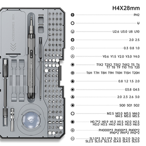Nuevo <span class=keywords><strong>Destornillador</strong></span> Eléctrico Inalámbrico Gris, Juego 120 en 1, Herramienta de Desmontaje Electrónico de Precisión <span class=keywords><strong>para</strong></span> Teléfonos <span class=keywords><strong>Celulares</strong></span>, <span class=keywords><strong>Destornillador</strong></span> Inalámbrico Tipo Pluma - Product Image 2