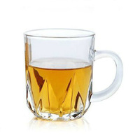 Petite tasse à boire pour le thé, le jus, le lait, l'eau, à utiliser à la maison, au bureau, lors de fêtes, verre à boire, tasse à thé