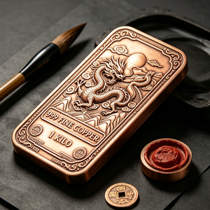 1KG copper bullion bar for hobby <b>gathering</b> - Product Image 5
