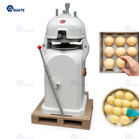 Machine à couper et à arrondir la pâte semi-automatique commerciale Dumpling Pizza Bun farci à la vapeur Simit Bagel Scone Brioche