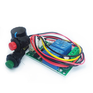 Pwm Dc Motor <b>Speed</b> <b>Controller</b> 6V 12V 24V With Forward Reverse Switch For Small Motor Module - Product Image 2