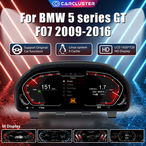 Digitales Armaturenbrett für BMW GT-F07 F10/F11/F18 F06/F12/F13 F01/F02/F03 Virtuelles Cockpit Tachometer Instrumententafel - Product Image 3