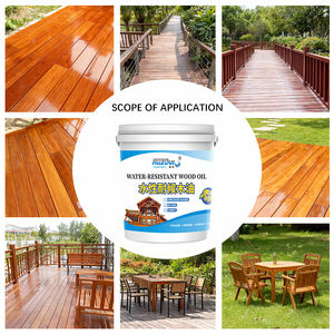 Vernis universel acrylique et résine bois <span class=keywords><strong>huile</strong></span> claire/colorée peinture anti-corrosion à base d'eau <span class=keywords><strong>pour</strong></span> application de revêtement au pinceau - Product Image 5