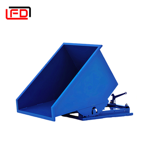 Contenedor basculante duradero para carretilla elevadora Tolva basculante de metal - Product Image 2