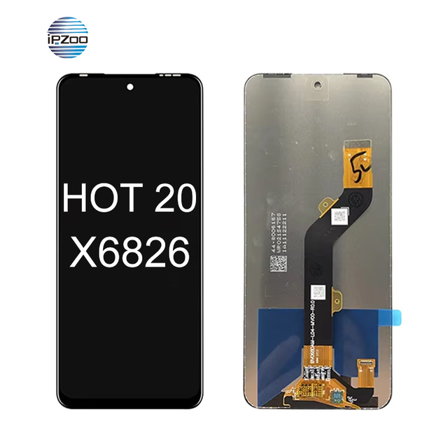 Mobile Phone LCDs for Infinix Hot 20 X6826 Lcd Screen Replacement for Infinix Hot 20 Play Display for Tecno Pova 4 Touch Screen