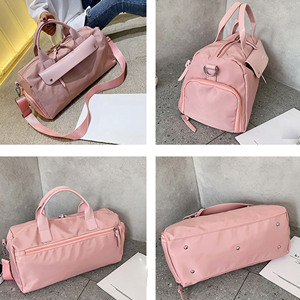 Bolsa de viaje de nailon impermeable de gran capacidad al por mayor, bolsa deportiva de gimnasio de moda fabricada en China con compartimento para zapatos - Product Image 3