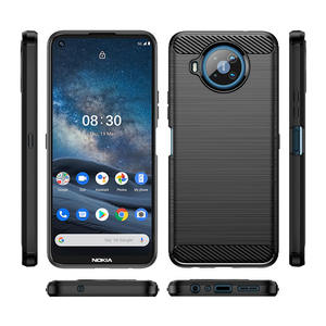 เคสฝาหลัง TPU แบบยืดหยุ่นสำหรับ <span class=keywords><strong>Nokia</strong></span> 8 Plus XR20 G20 G11 <span class=keywords><strong>G50</strong></span>ยางคาร์บอนไฟเบอร์ใหม่เคสโทรศัพท์สำหรับ <span class=keywords><strong>Nokia</strong></span> 7.2 G11 C21 Plus - Product Image 5