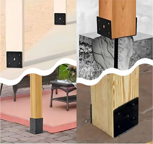 Support <span class=keywords><strong>de</strong></span> <span class=keywords><strong>poteau</strong></span> <span class=keywords><strong>de</strong></span> pergola <span class=keywords><strong>en</strong></span> forme <span class=keywords><strong>de</strong></span> <span class=keywords><strong>U</strong></span> robuste, base <span class=keywords><strong>de</strong></span> <span class=keywords><strong>pied</strong></span> <span class=keywords><strong>en</strong></span> métal, support <span class=keywords><strong>de</strong></span> pergola - Product Image 3